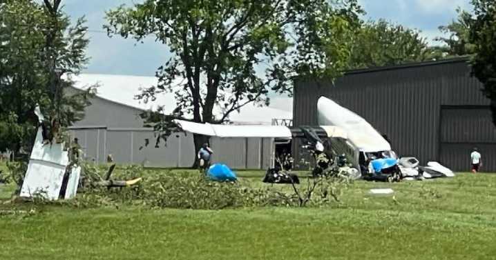 Two people in critical condition after skydiving plane crashes in Tennessee