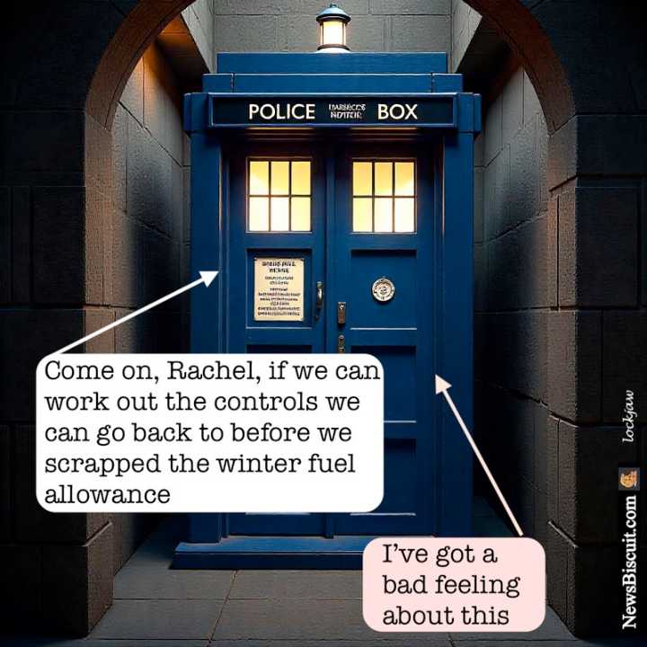 Desperate Starmer steals the TARDIS