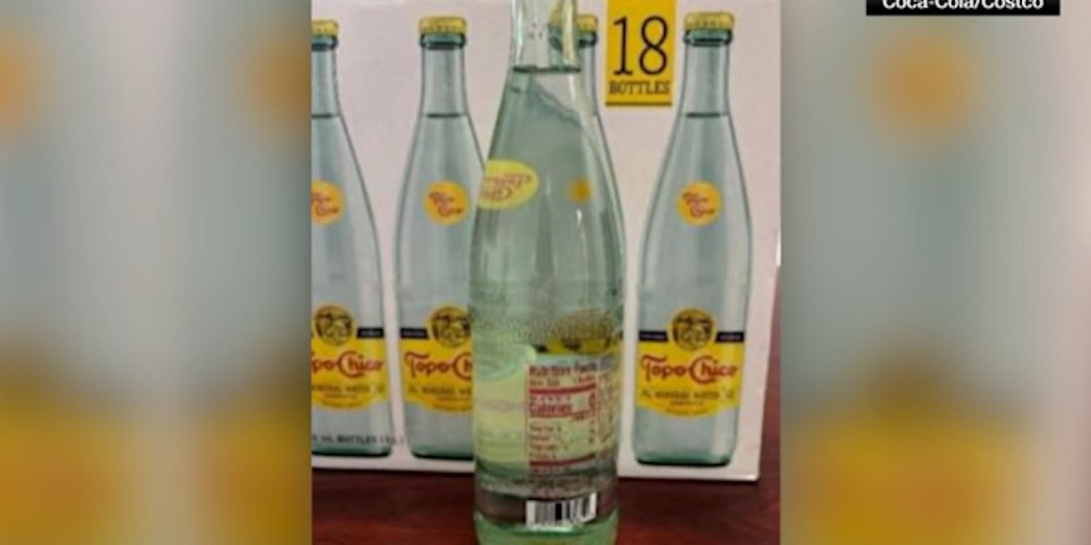 Topo Chico mineral water recalled in 5 states due to bacteria contamination