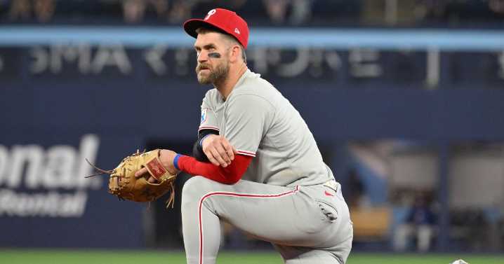 Phillies place Bryce Harper (wrist) on 10-day injured list, call up Otto Kemp from Triple