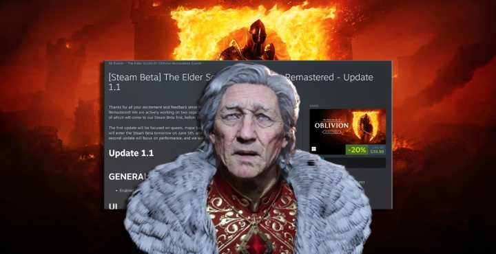 The First ‘Elder Scrolls IV: Oblivion Remastered’ Patch Doesn’t Fix Performance Issues and Players Aren’t Happy About It