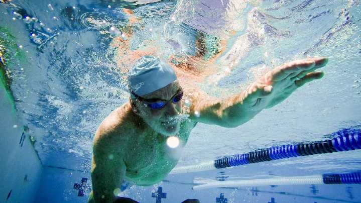 Lifetime achievement: This man swam 10,000 miles and counting