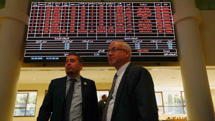 Damascus stock exchange reopens in Syria as the war-torn country aims to rebuild its economy