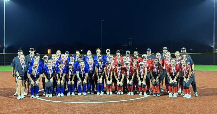 FCA Softball: Red tops Blue, 6