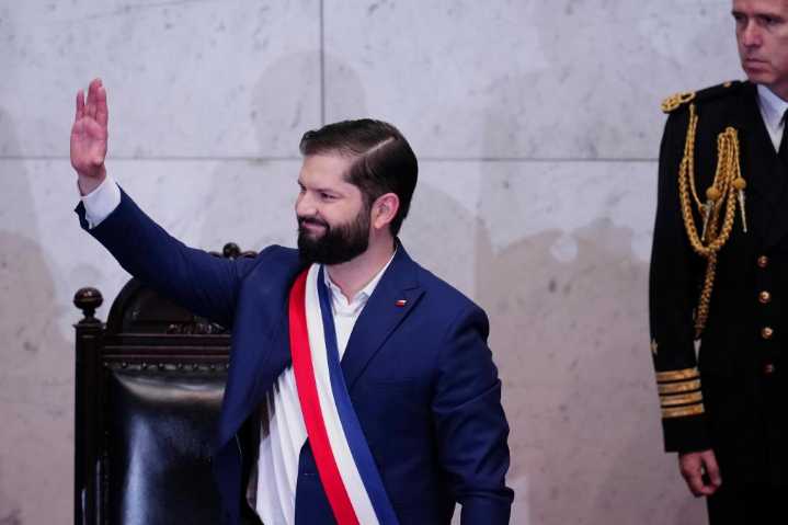 Boric defiende el derecho al aborto en su última cuenta pública ante el Congreso chileno