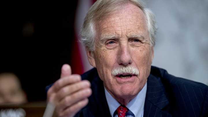 Independent Senator Angus King calls GOP budget proposal "heartless"