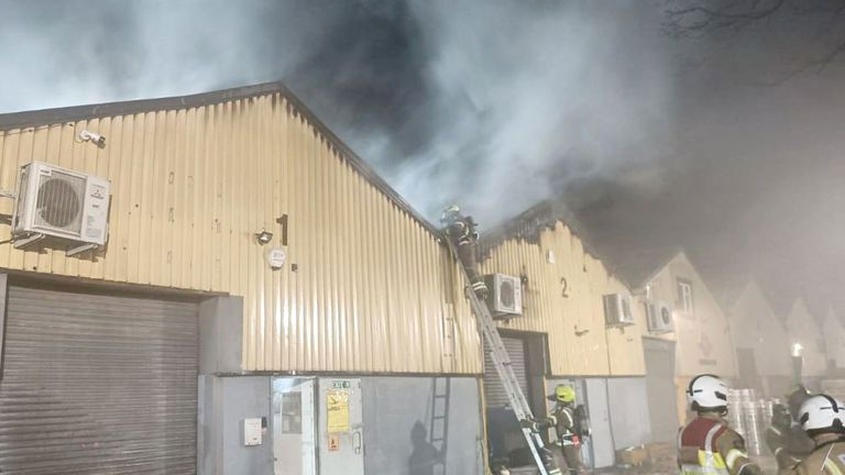 Russian mercenary group ordered arson attack on London warehouse linked to Ukraine, Old Bailey hears