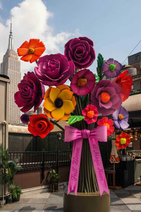 Midtown’s Magic Hour rooftop unveils ‘Full Bloom’ summer installation