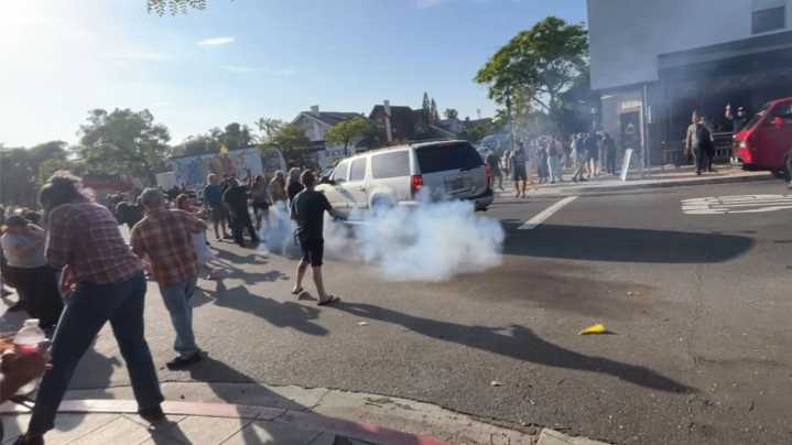 ICE raids grow tense as protesters confront immigration agents