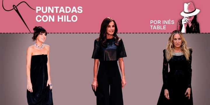 Letizia, la reina minimal, frente a Dakota Johnson y Sarah Jessica Parker que tiran de maxi collares y zapatos con gancho