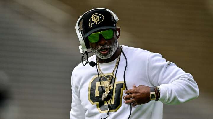 Deion Sanders is home in Texas dealing with an unspecified health issue