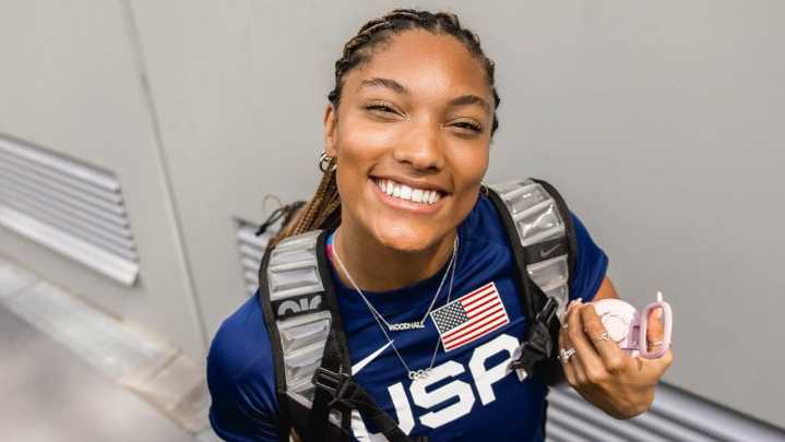 Tara Davis-Woodhall Cracks Up Over $2.8 Billion NCAA vs House Settlement: “Y’all Are Welcome” The 2.8 Million House V. NCAA law suit has been settled and Tara Davis-Woodhall has a funny resposne to it