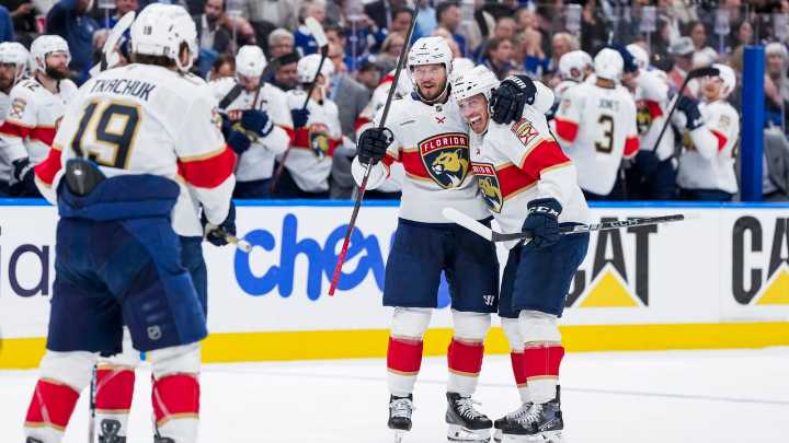 Panthers' defensemen look to continue contributing against Oilers in Cup Final