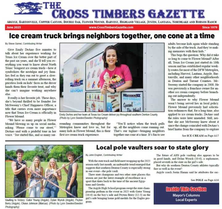 The Cross Timbers Gazette June 2025