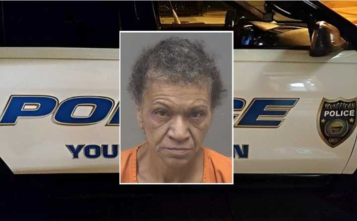 Unfazed by chest wound, woman smokes as Youngstown Police investigate her shooting
