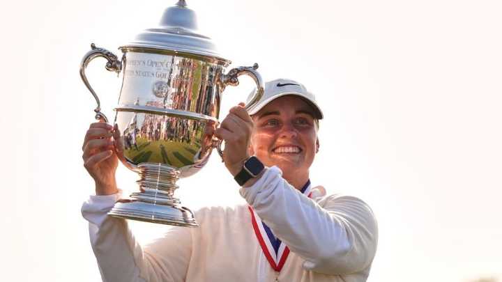 Sweden's Maja Stark wins the U.S. Women's Open for first major
