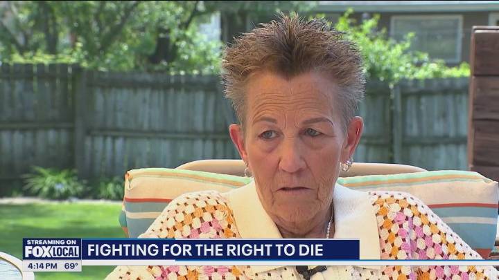 Illinois woman with terminal illness fights for legal right to die