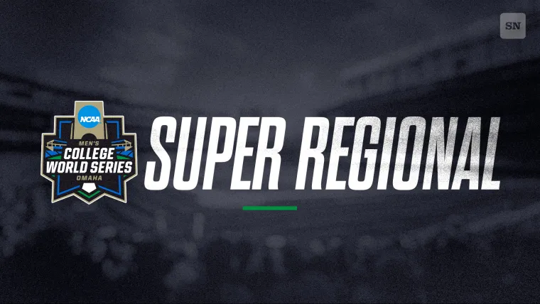NCAA baseball super regionals bracket, schedule, channels, live streams, scores for 2025 college tournament games