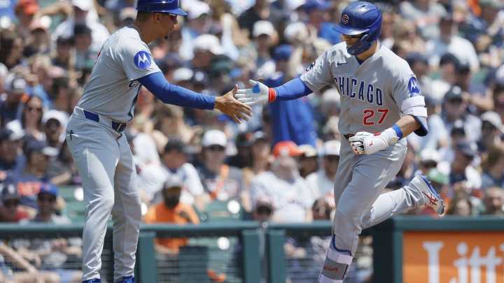 Seiya Suzuki hits two of the five Cubs home runs in a 6