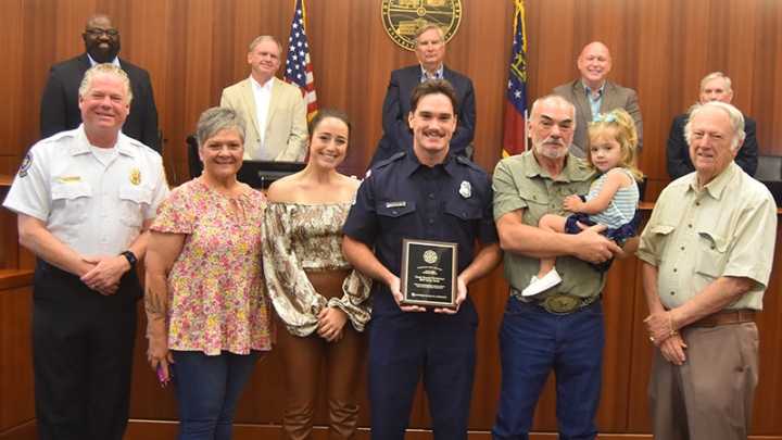Poole and Tyree named Deputy and Firefighter of the Year