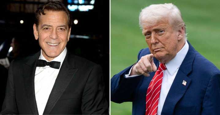 George Clooney Makes Predication About 'Charming' Donald Trump