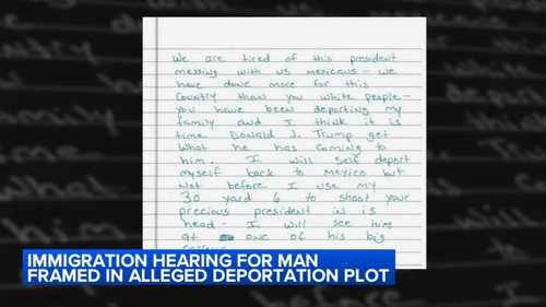 Man allegedly framed in threat to President Donald Trump set for immigration hearing in Chicago