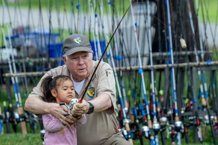 Day of fishing, fun comes to Prado Regional Park in Chino