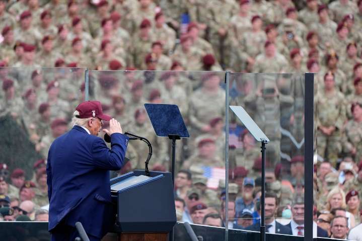 Trump says he will ‘liberate’ L.A. in speech to mark 250th anniversary of the Army