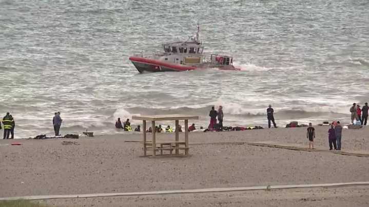 Boy Scout building warning kiosks at beach where boy drowned in Conneaut