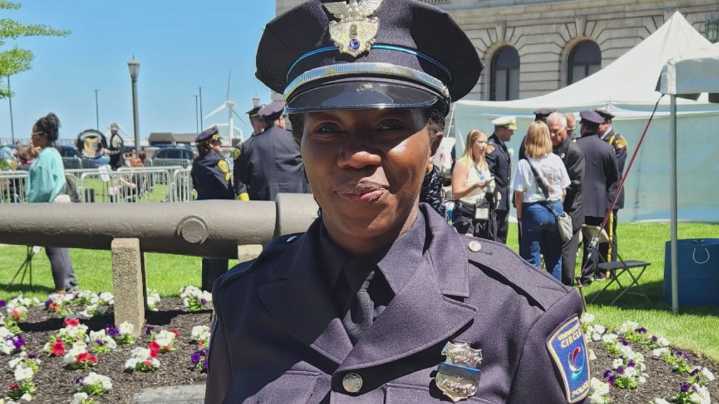 'I'm very humbled': University Circle police officer wins national award for youth outreach programs