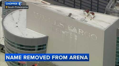 Name removed from Wells Fargo Center in South Philadelphia ahead of pending change to Xfinity Mobile Arena