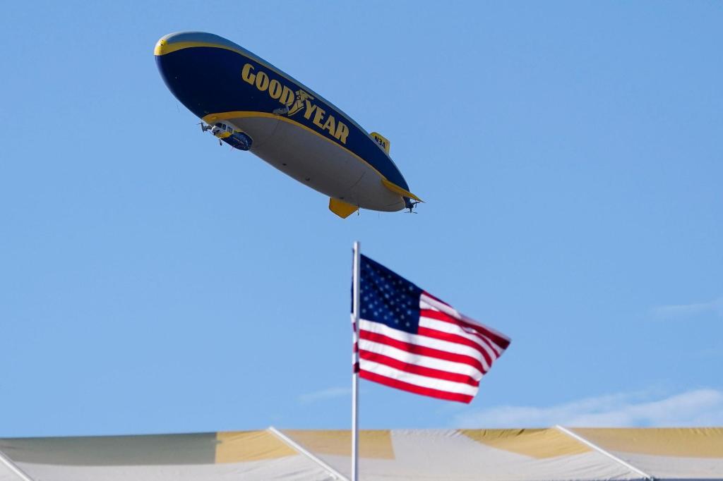 Goodyear Blimp takes flight over Ohio to celebrate 100 years