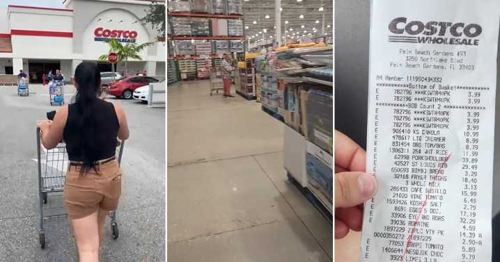 Ahorro mensual en Costco: Cubana gasta 266 dólares para el mes