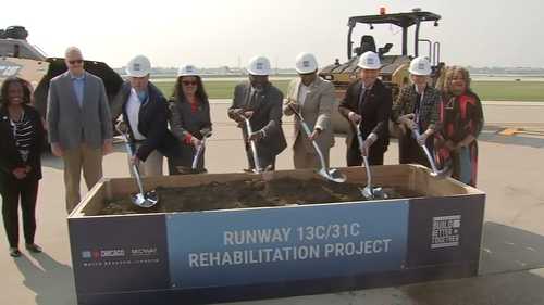 Runway rehabilitation project begins at Chicago Midway International Airport