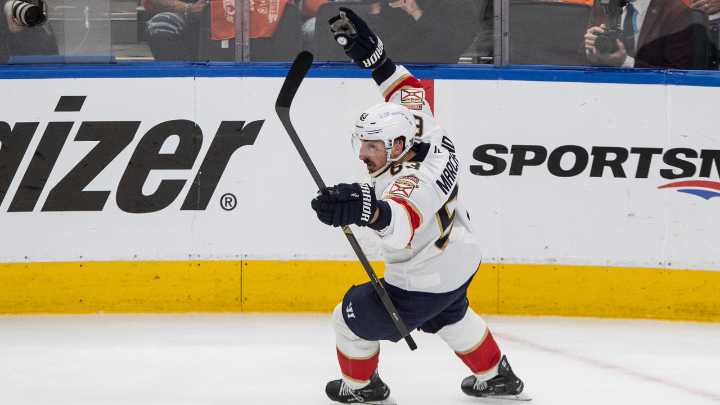 Marchand scores in 2OT, Panthers beat Oilers to knot up Stanley Cup Final