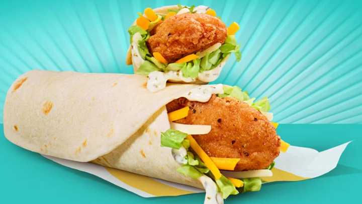 McDonald's is bringing back the snack wrap next month