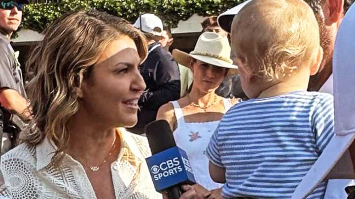 Amanda Balionis issues apology to Scottie Scheffler's baby over live TV interview after Rickie Fowler storm