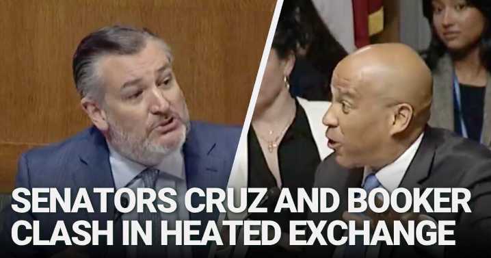WATCH: Cruz and Booker clash over Supreme Court justice safety