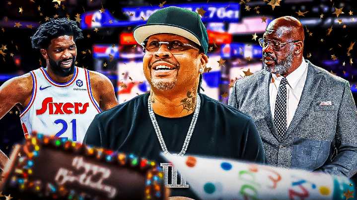 76ers news: Shaq, Joel Embiid among NBA stars to wish Allen Iverson happy 50th birthday