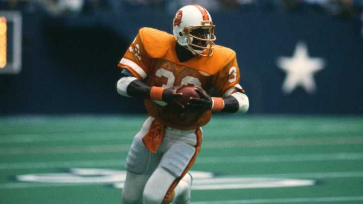 Top Five Rushing Yardage Seasons in Bucs History