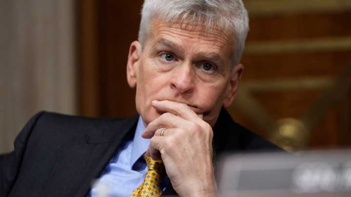 Louisiana Sen. Bill Cassidy meets with Trump about 'Big Beautiful Bill'