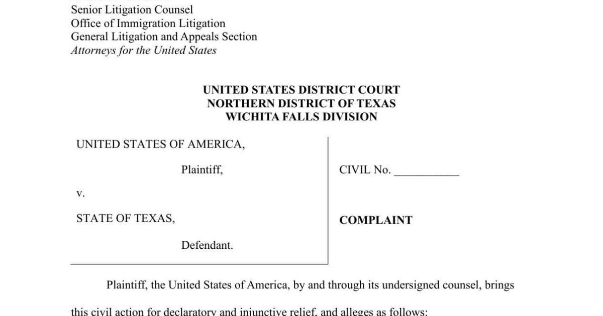 DOJ sues Texas over law that grants in-state tuition to migrants