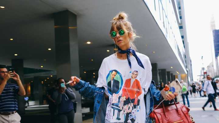 What to Wear to Gov Ball? Get Inspired by Our Street Stylers and Pull Out Your Favorite Band Tee