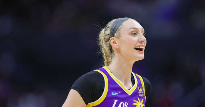 Cameron Brink returns to court, no timetable on return