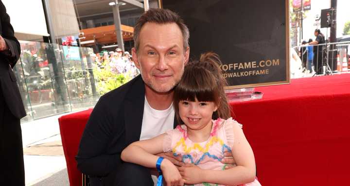 Christian Slater’s Daughter Lena Adorable Steals the Show at His Walk of Fame Ceremony! | Alex Shimizu, Brittany Lopez, Carly Chaikin, Celebrity Babies, Christian Slater, Jasper Lewis, Reno Wilson, Sa