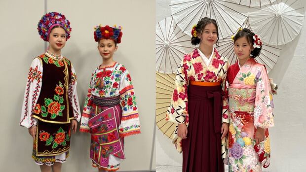 Regina sisters embrace Ukrainian dancing at Mosaic and Japanese language at home