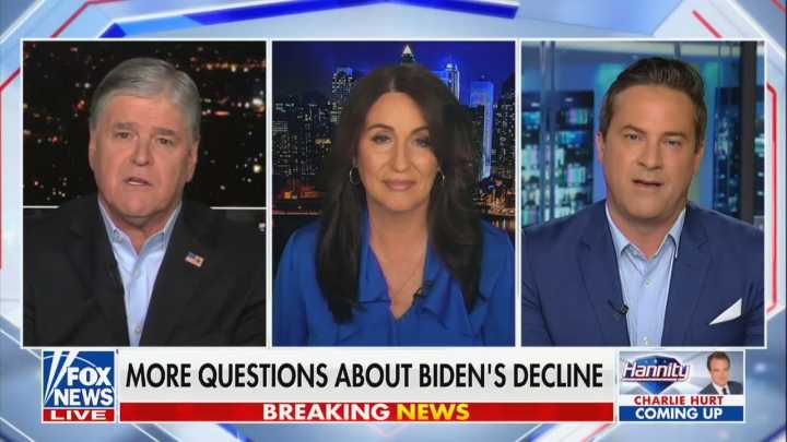 ‘Full of Crap!’ Hannity Scolds Ex-Biden Aide Claiming He Didn’t See a Decline