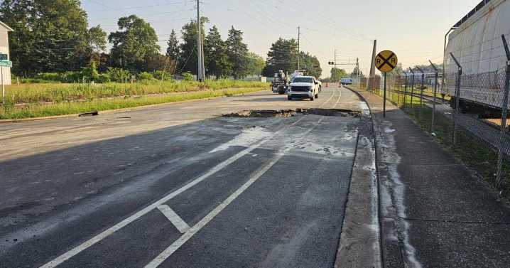 TRAFFIC ALERT: "Significant" water main break closes portion of S. Holtzclaw Ave through Tuesday