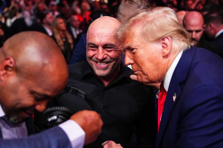 Joe Rogan, Kash Patel ripped for live reaction to Musk’s Epstein claim against Trump: ‘God help us all’