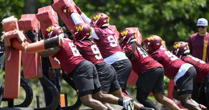 ‘We got some big ol’ boys’: Why the Commanders’ defensive line bulked up